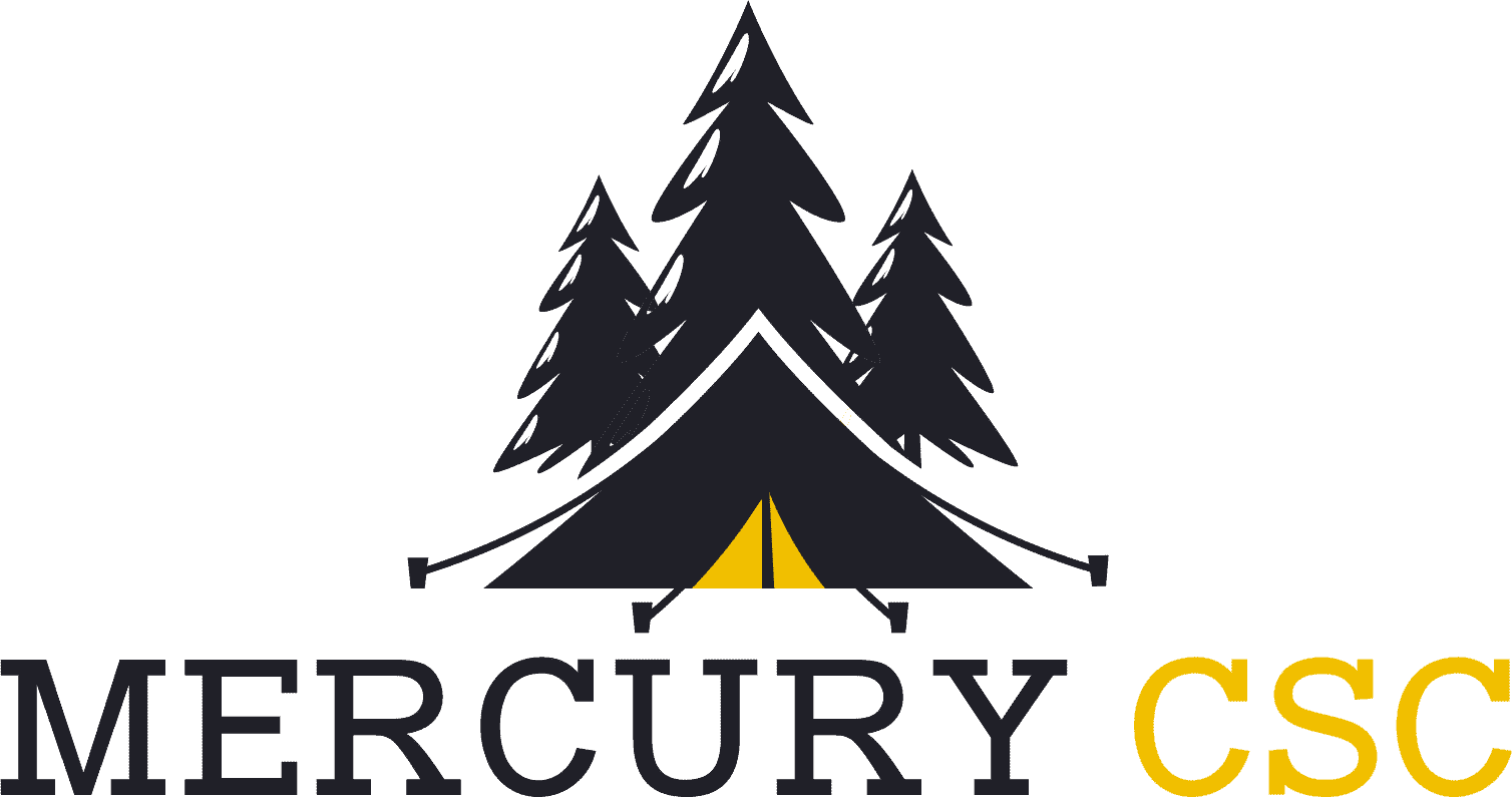 Mercury Camping Supply Co. logo